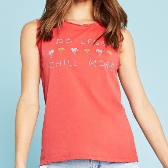 Project Social T Tops - Chill More Do Less Tank Top